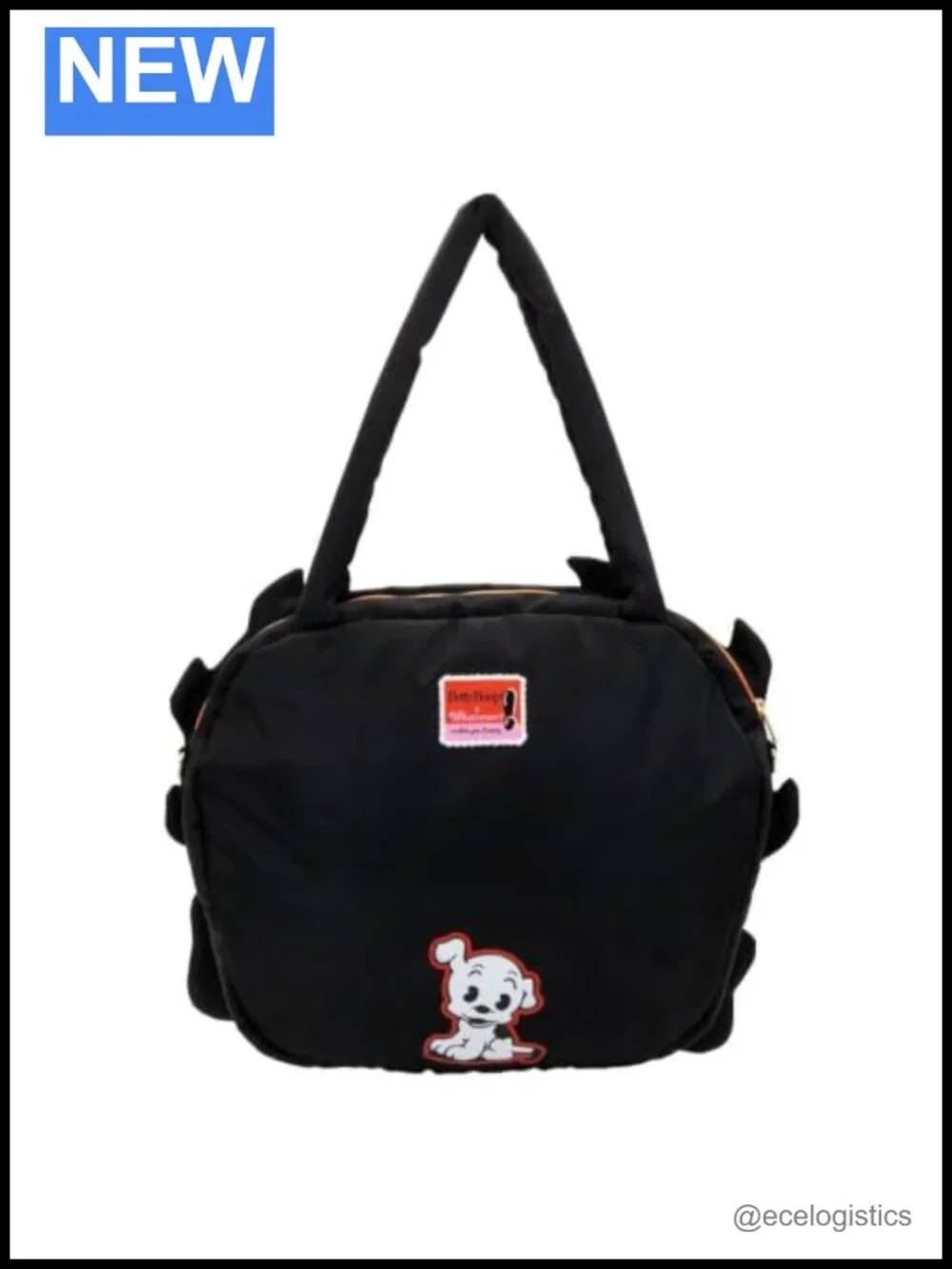 Betty Boop Padded Nylon Tote Bag Collectible Shoulder Bag